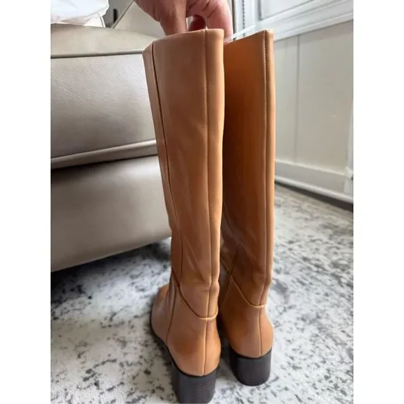 MADEWELL The Monterey Leather Knee High Tall Boot - Picture 8 of 15